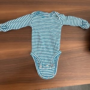 Newborn clothes barely worn all washed and clean. No stains, or tears.